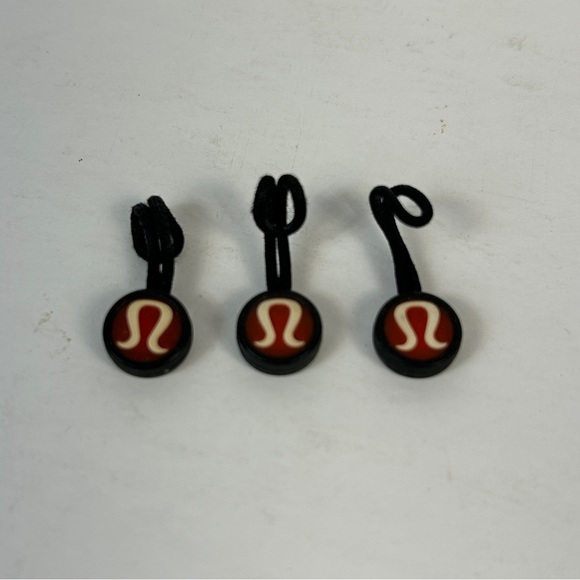 Lot of 3 - Lululemon Replacement Zipper Pulls Hair Ties - Picture 1 of 2